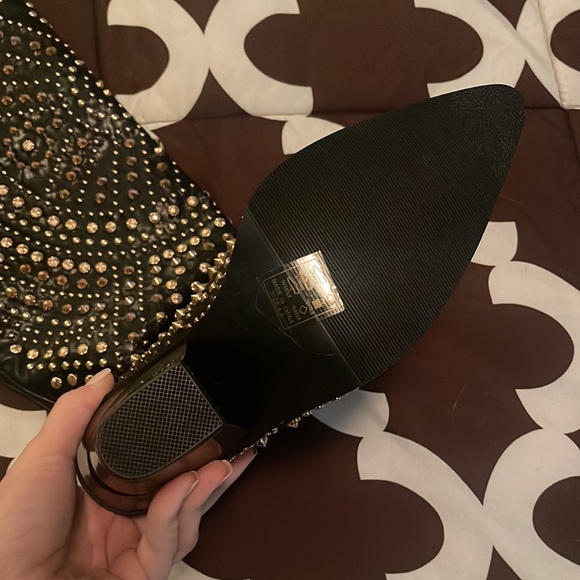 Azalea Wang Way Out West Chunky Cowboy Boot - Sold Out Online - - Picture 3 of 3